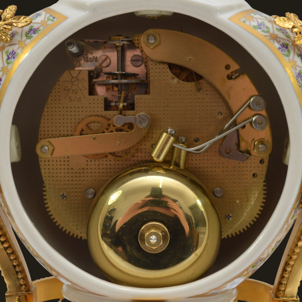 Mantel Clock, V&A, Marie Antoinette, Porcelain & Ormolu