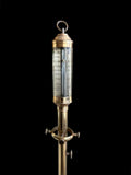 Antique, Victorian, Portuguese, Marine Barometer, Brass-Cased, R.N. Desterro, Lisbon, 97cm