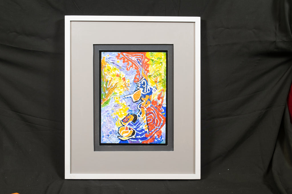 Contemporary Oil Painting, Acrylic, Spate Hunterman,