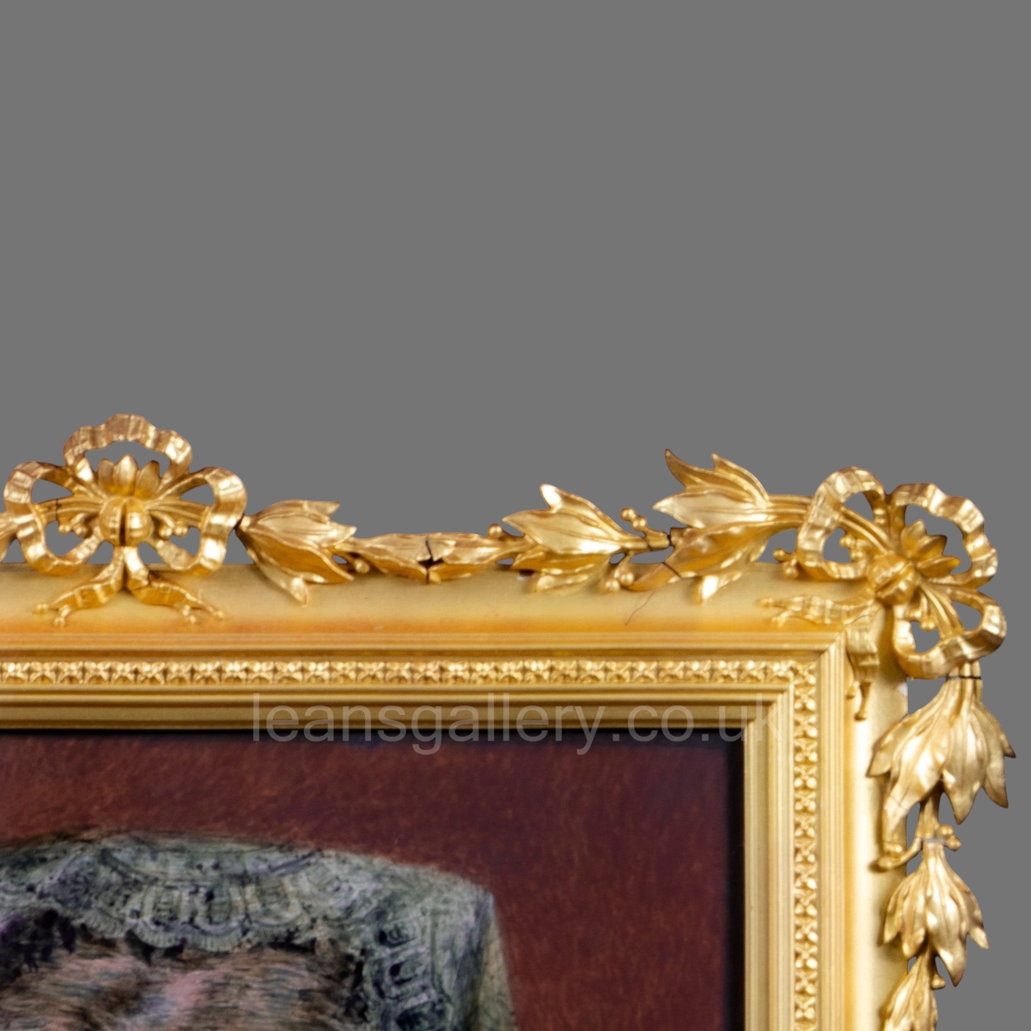 Watercolour, 19th century, Spanish Princess, Gilt framed