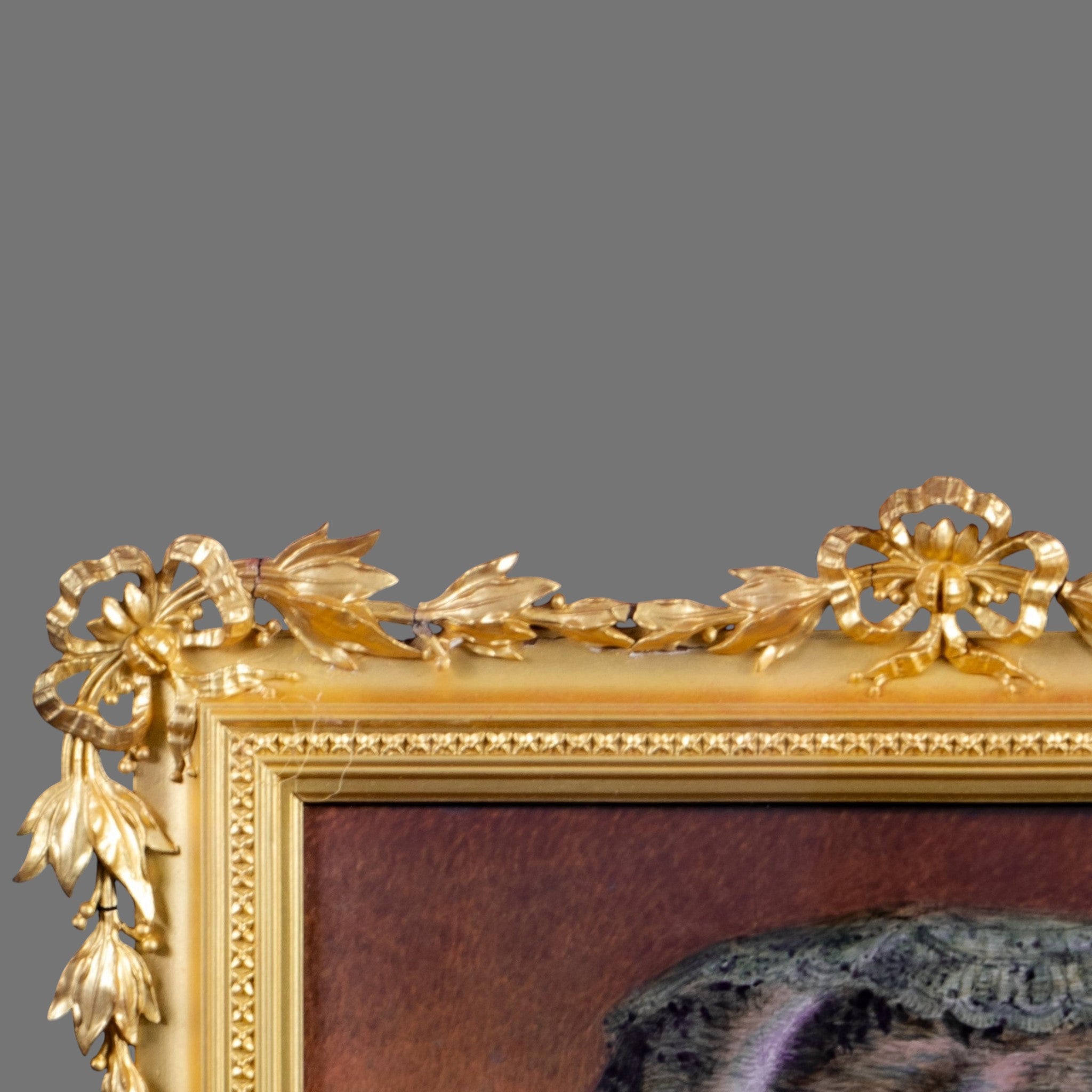Watercolour, 19th century, Spanish Princess, Gilt framed