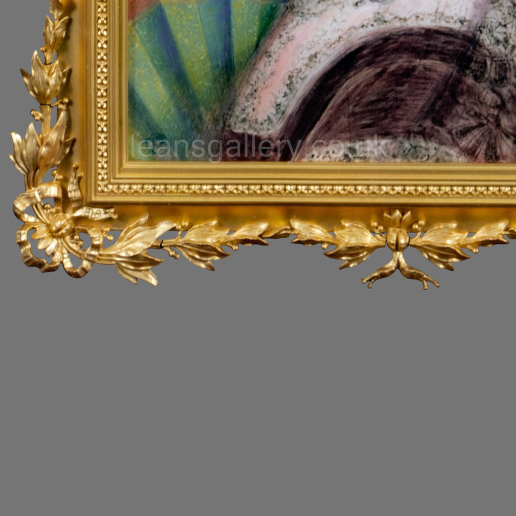 Watercolour, 19th century, Spanish Princess, Gilt framed