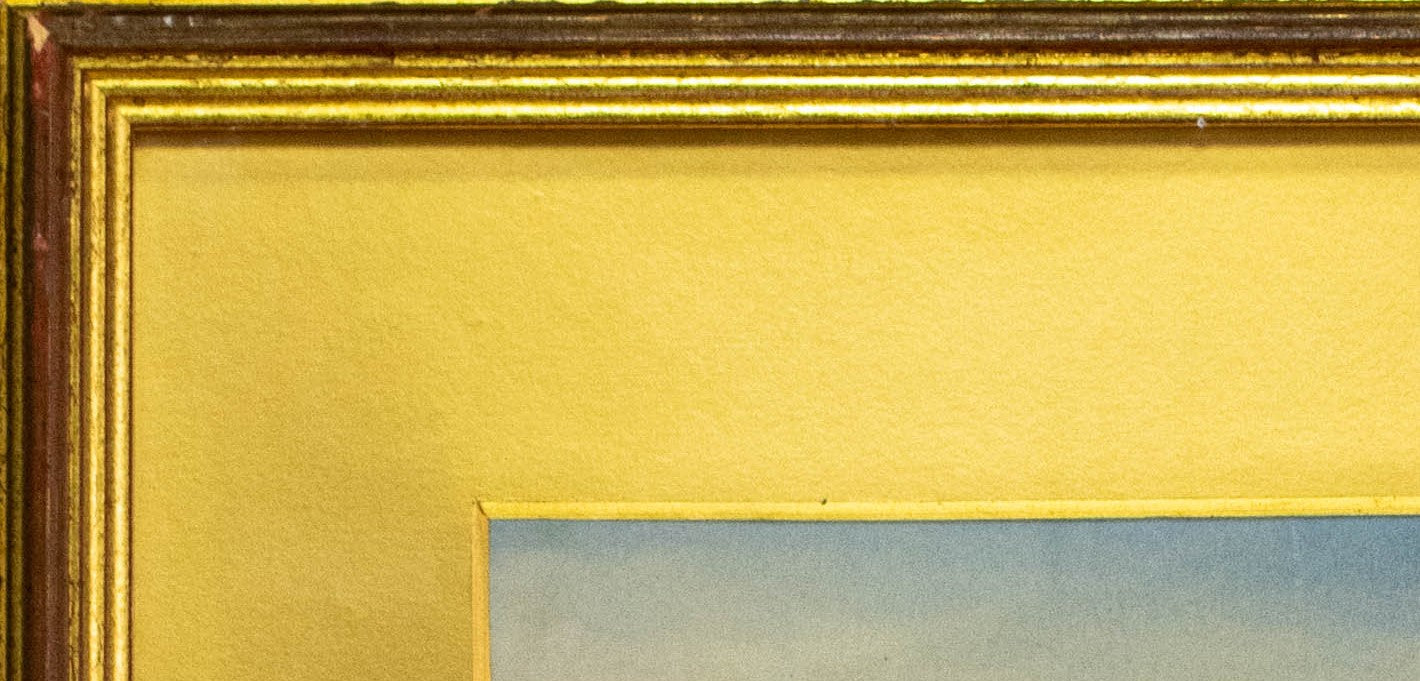 Water Colour, Antique, 19th C, gilt framed, Tender Moments, John Henry Mole (1814–1886)