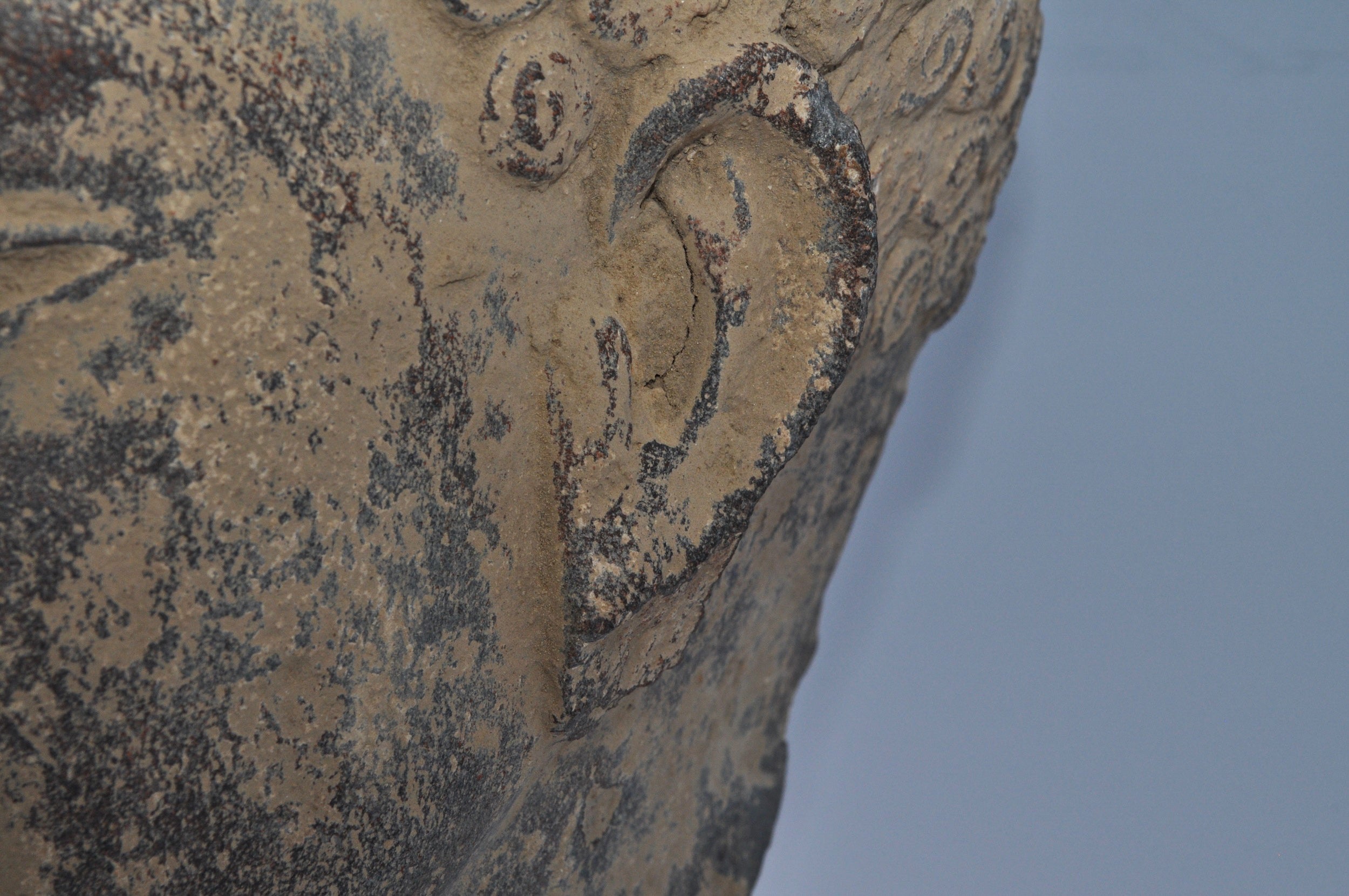 Budha, Gandhara, Antique, 1st Century, Schist Stone