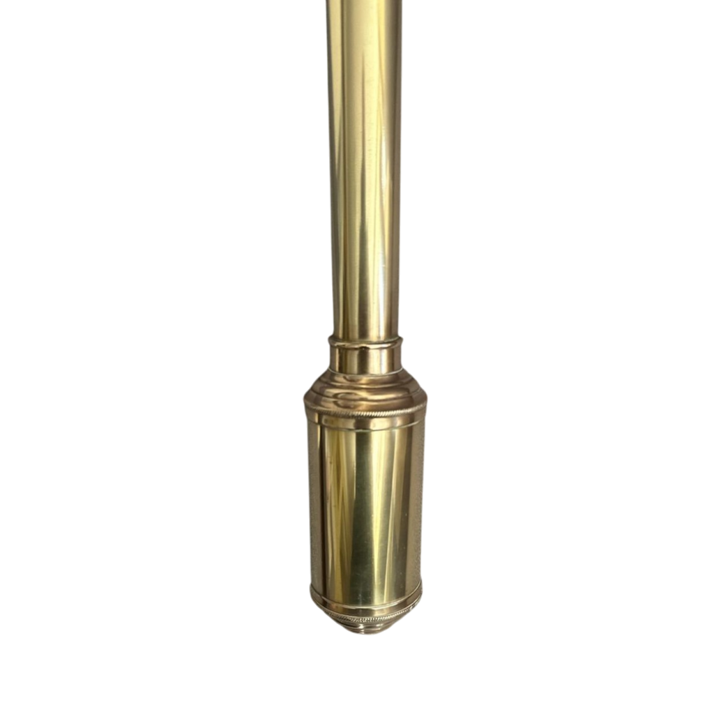 Antique, Victorian, Portuguese, Marine Barometer, Brass-Cased, R.N. Desterro, Lisbon, 97cm