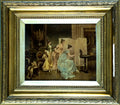 Chrystoleagram, Ladies with a playful Monkey