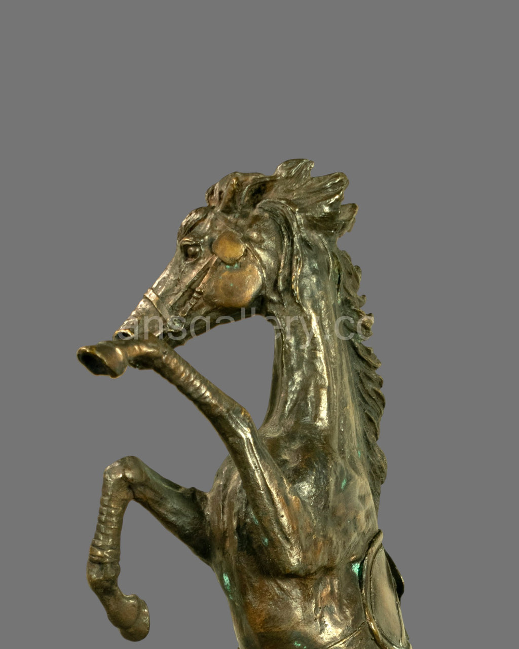 Jumping Horse, Bronze, French, Vintage
