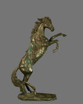 Jumping Horse, Bronze, French, Vintage