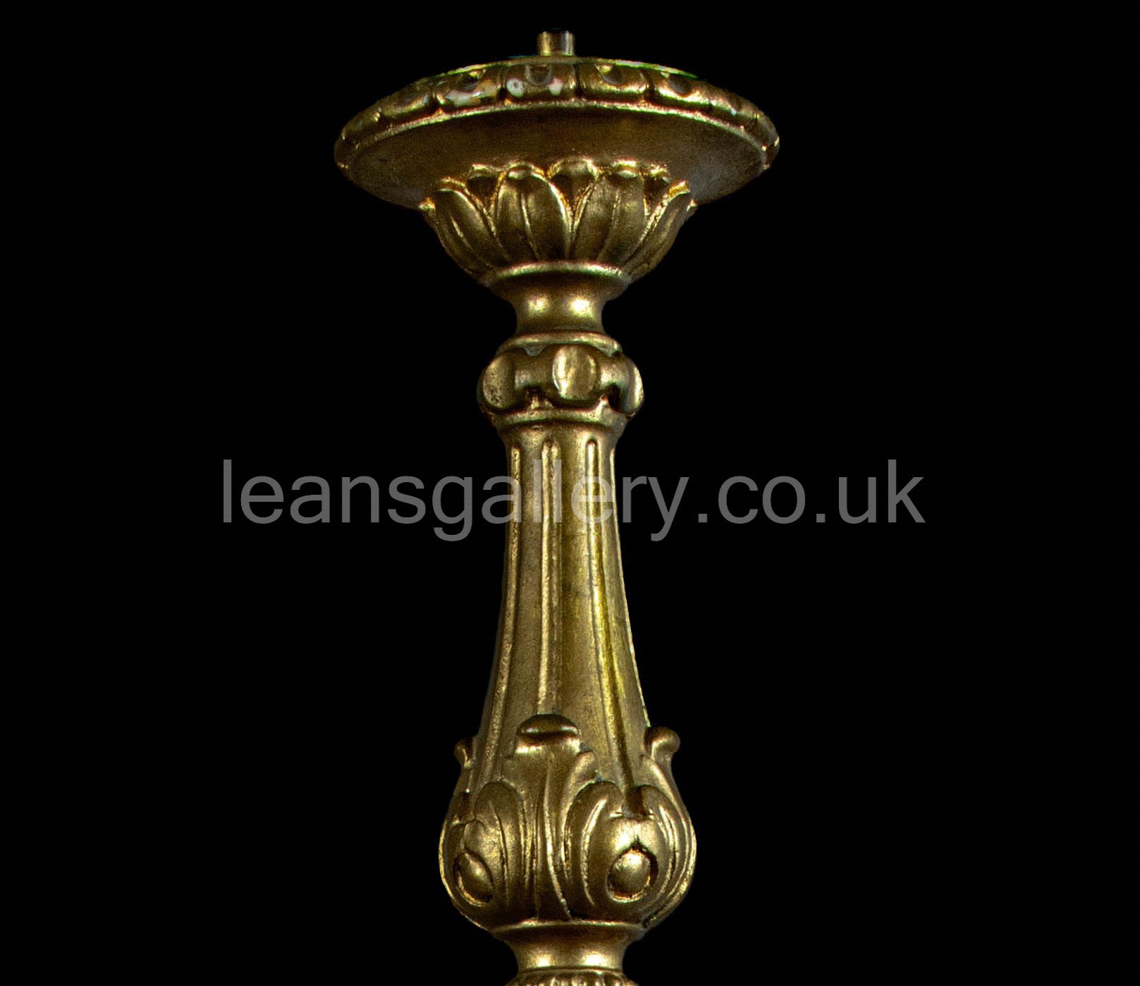 Candle stand, Antique, Gilt, Gesso, Candle stand,Belgian, 1900