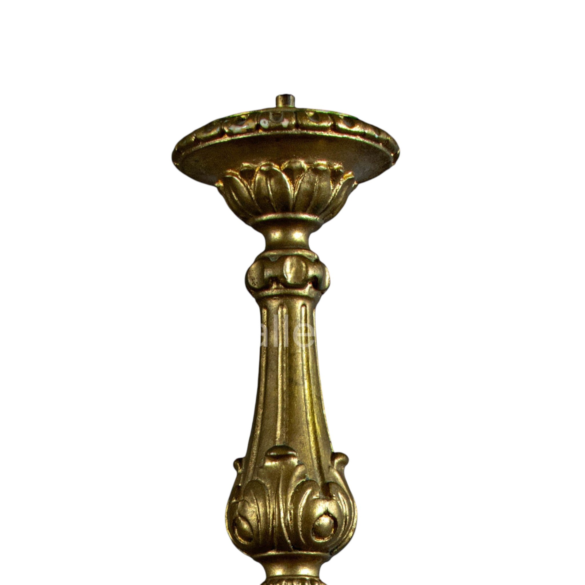 Candle stand, Antique, Gilt, Gesso, Candle stand,Belgian, 1900