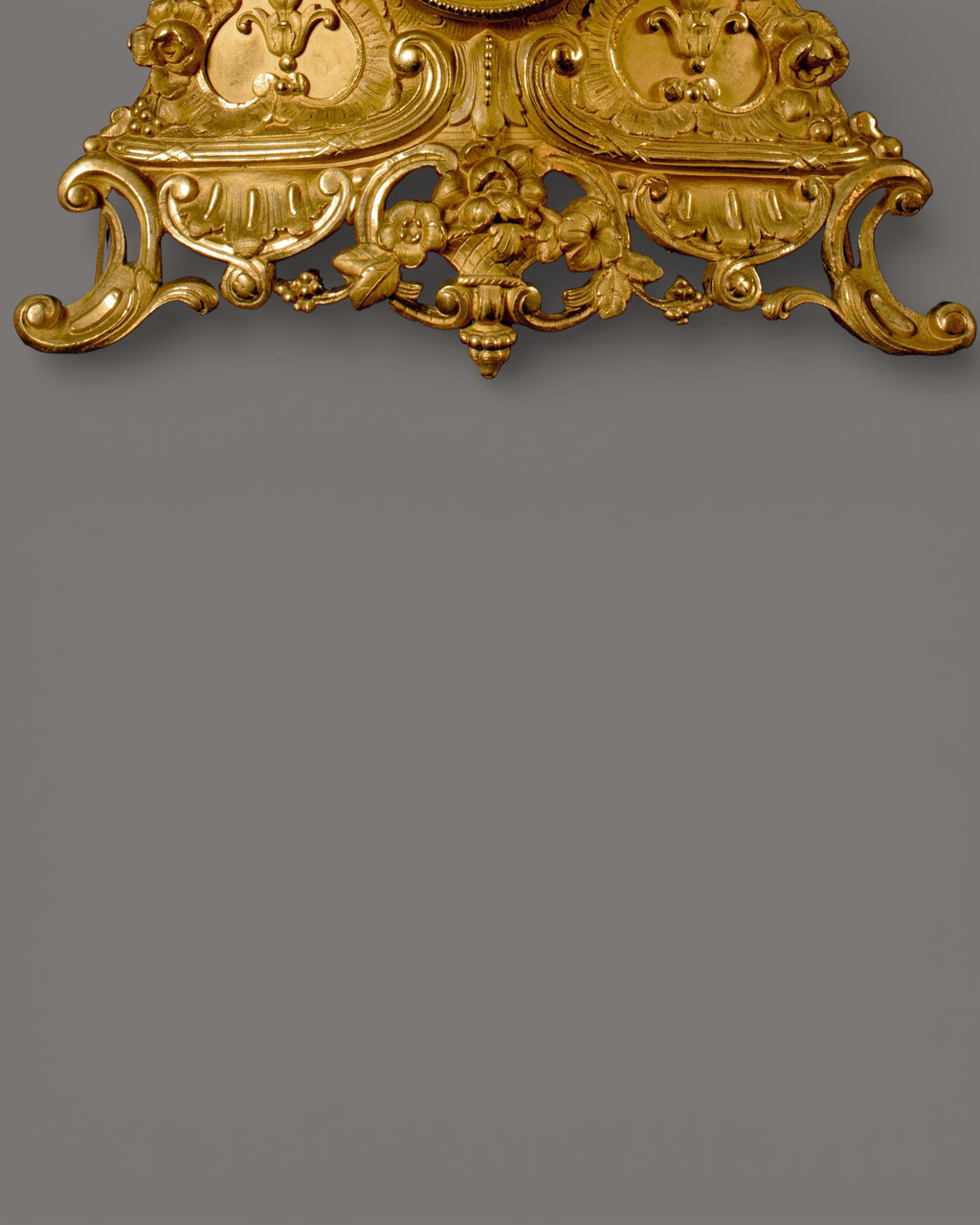 Mantle Clock, Antique, Lady with a book in Hand, French