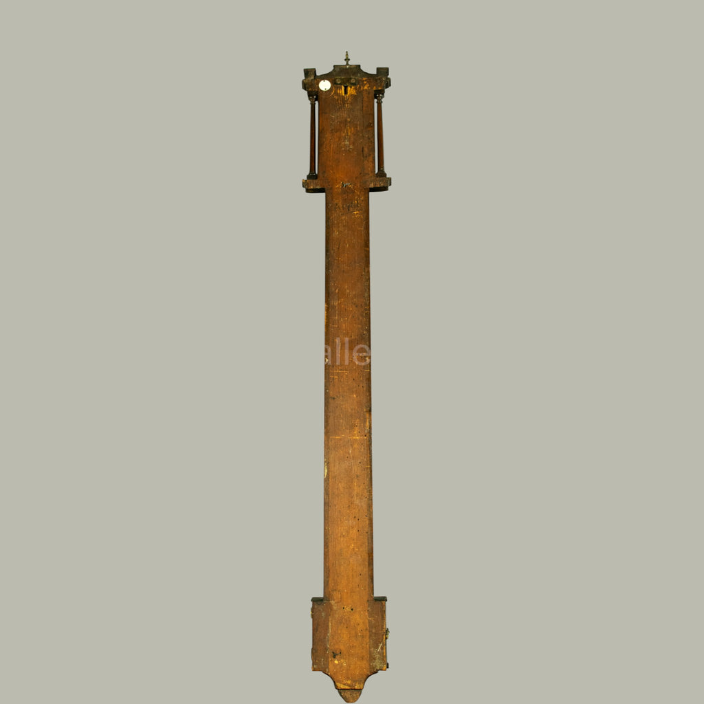 Barometer, Georgian, England, circa 1850, with  Walnut case