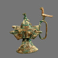 Islamic Lamp, Persian, Bronze, 14th C