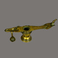 Oil Lamp, Brass, South Indian, Antique, 19th century