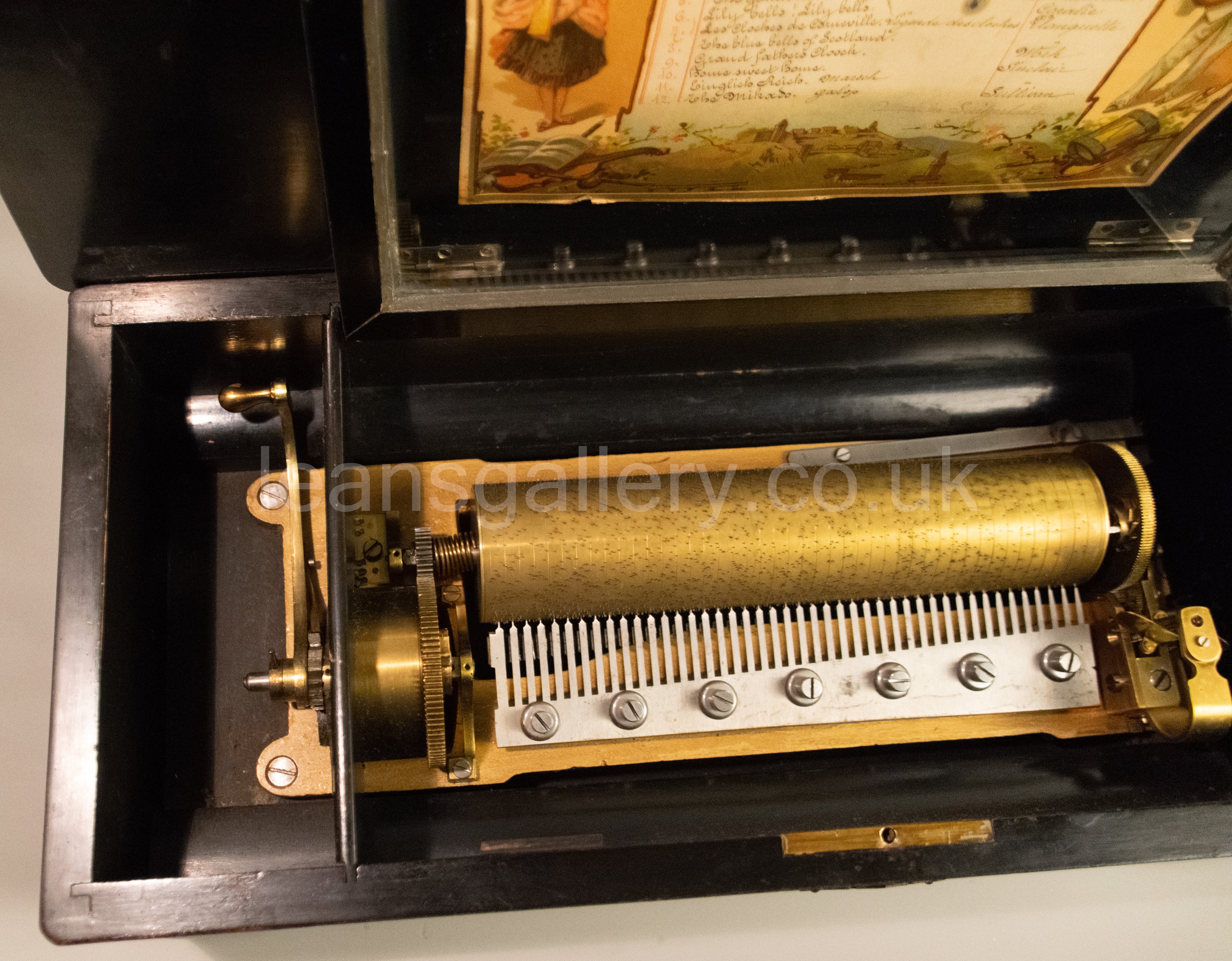 Music Box, Nicole Frères, Geneva, Large Cylinder, 1870 -1880