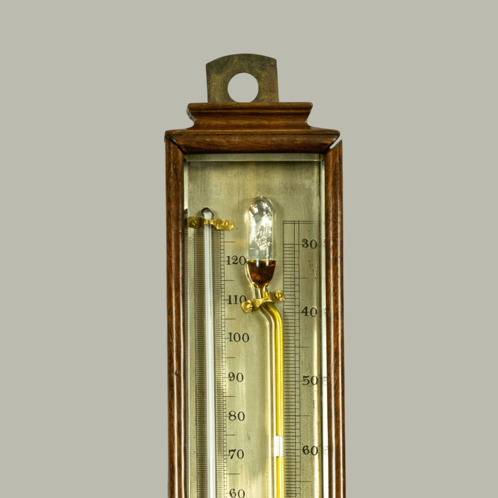 Antique, Victorian Rosewood Sympiesometer, J. Graham, Liverpool, Stunning Scientific Instrument
