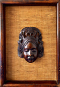 Indonesian, Vintage, Mask, Hardwood