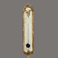 Thermometer, Antique, French, Alcohol, Ornate, Gilded Wood Case