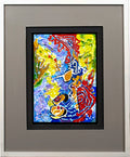 Contemporary Oil Painting, Acrylic, Spate Hunterman,