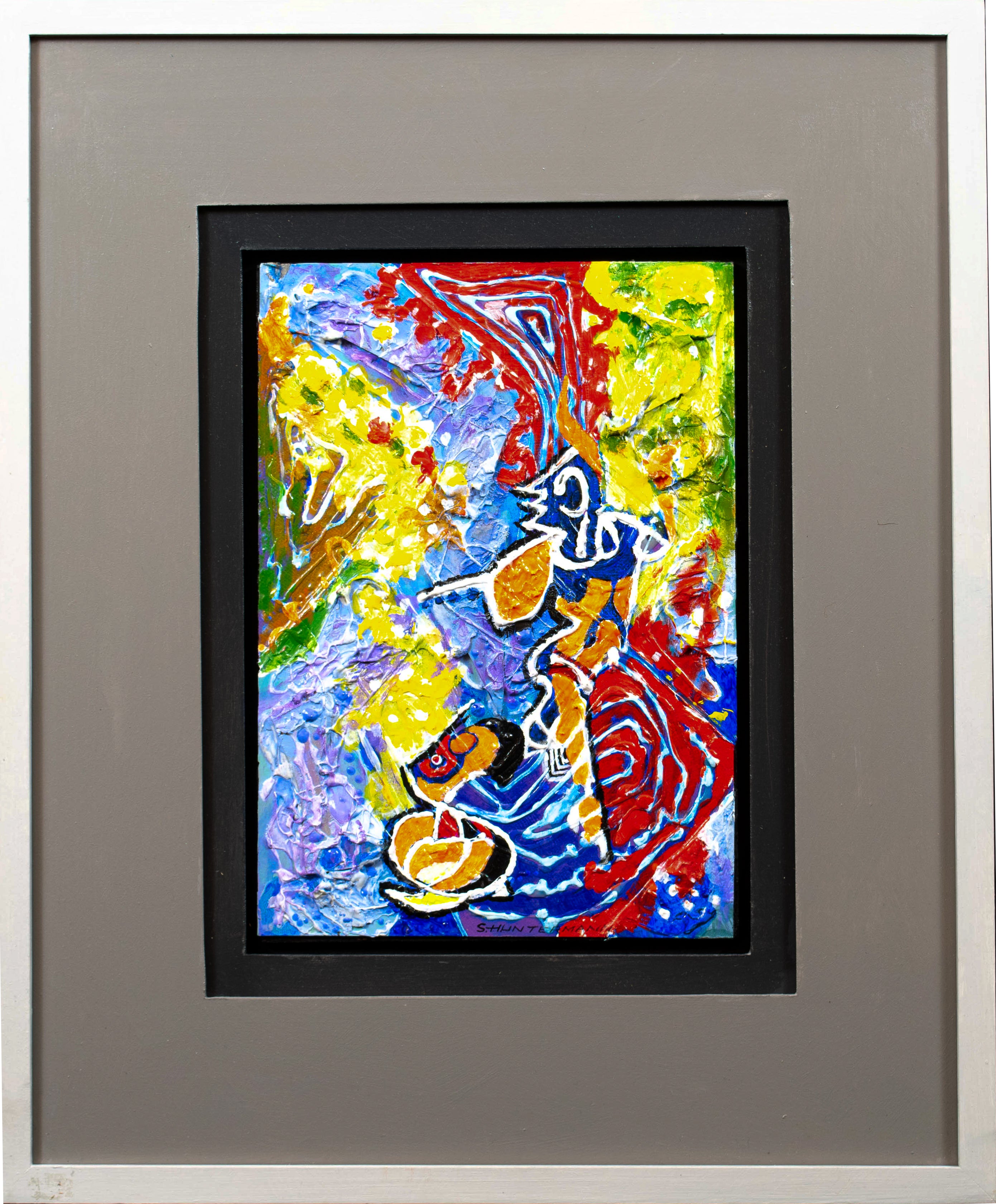 Contemporary Oil Painting, Acrylic, Spate Hunterman,
