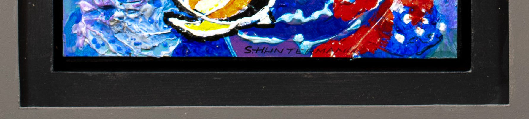 Contemporary Oil Painting, Acrylic, Spate Hunterman,