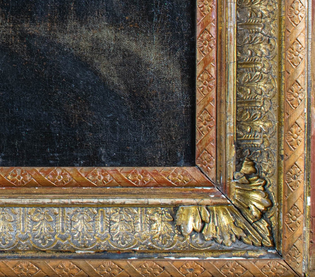 Oil Painting, Jan Hus, RARE 18th-Century,  Courageous Reformer of Christian Religion