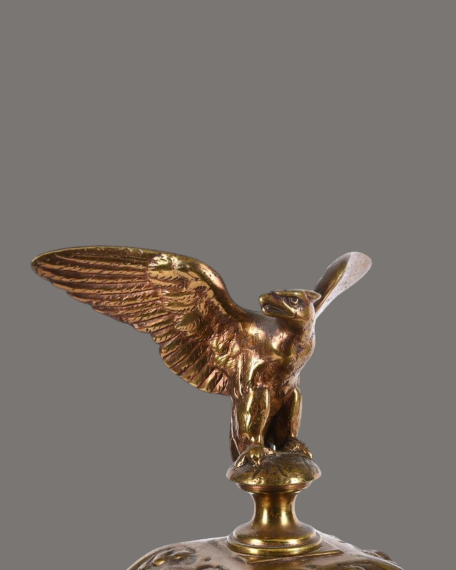 Mantle Clock, Antique, French, lacquered, brass,