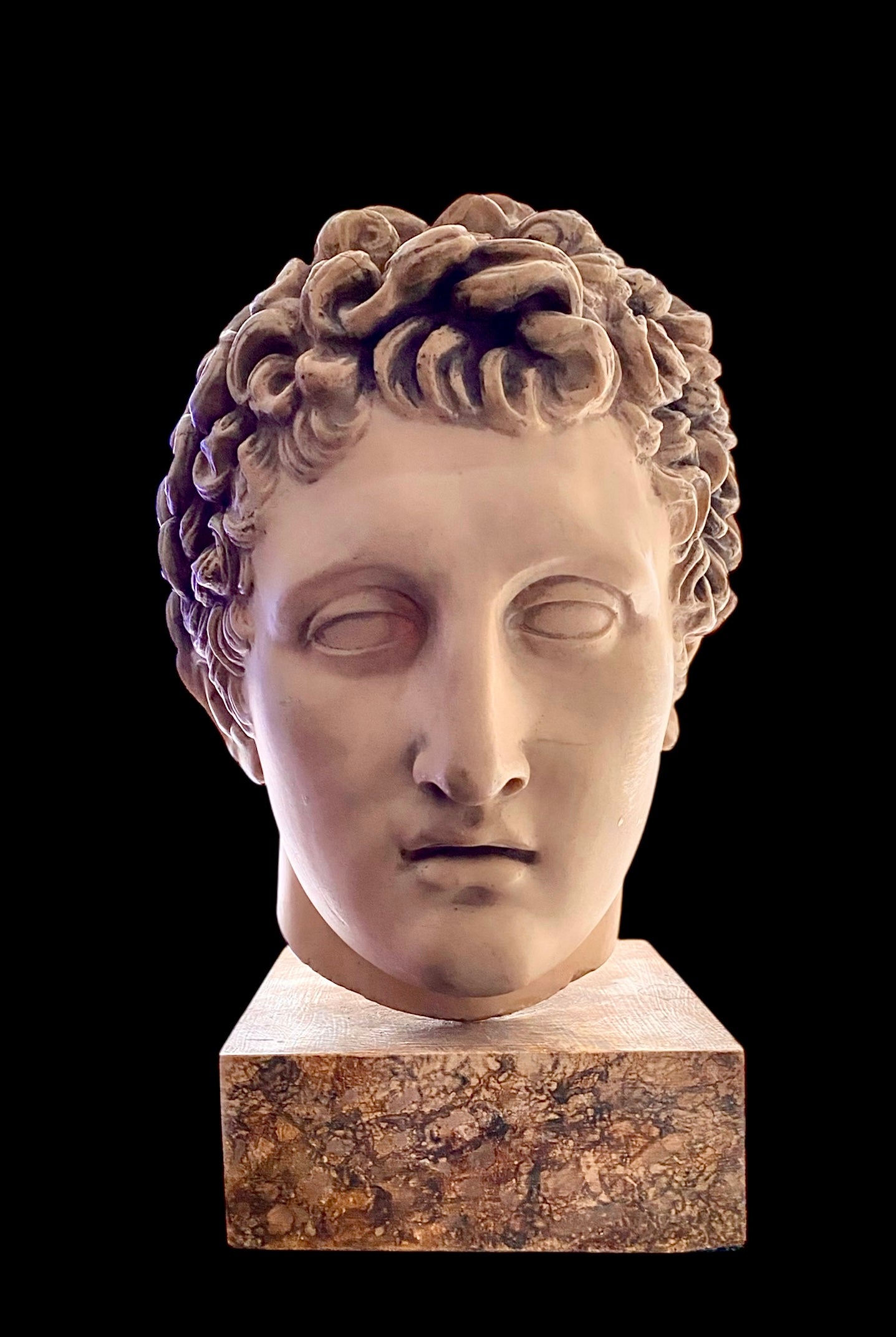 Apollo, Resin Bust, Vintage, made by British Museum, London