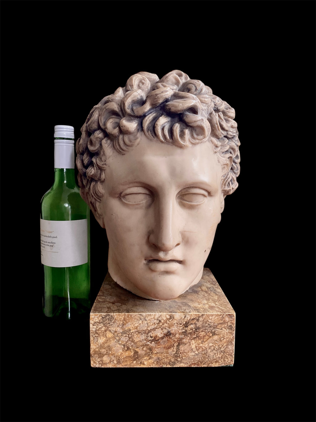 Apollo, Resin Bust, Vintage, made by British Museum, London