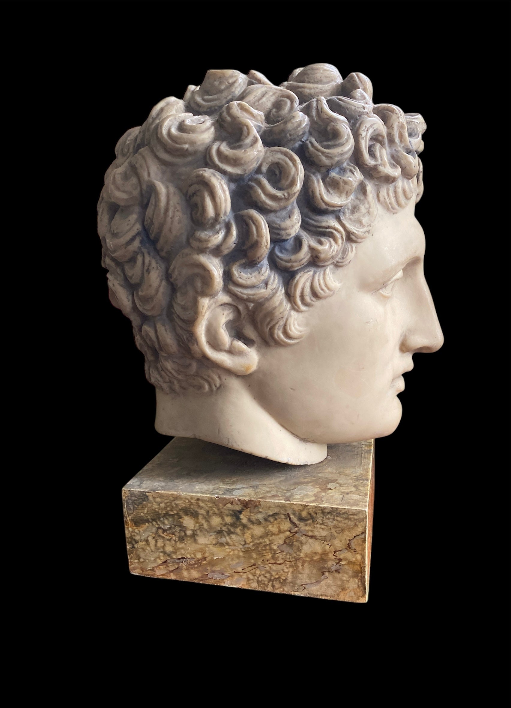Apollo, Resin Bust, Vintage, made by British Museum, London