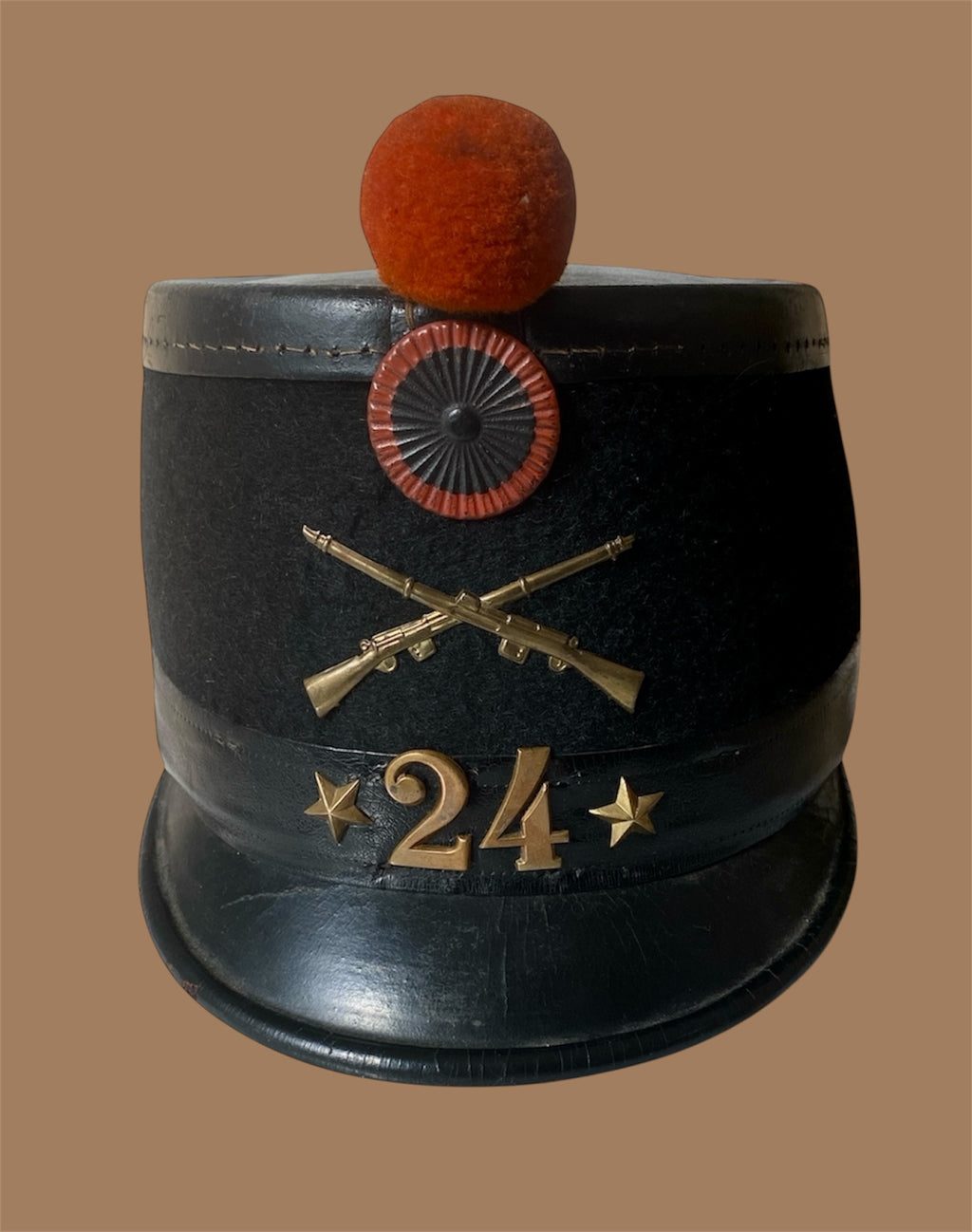 Shako, 1898 Version, Swiss 24th Infantry Battalion, Riflemans
