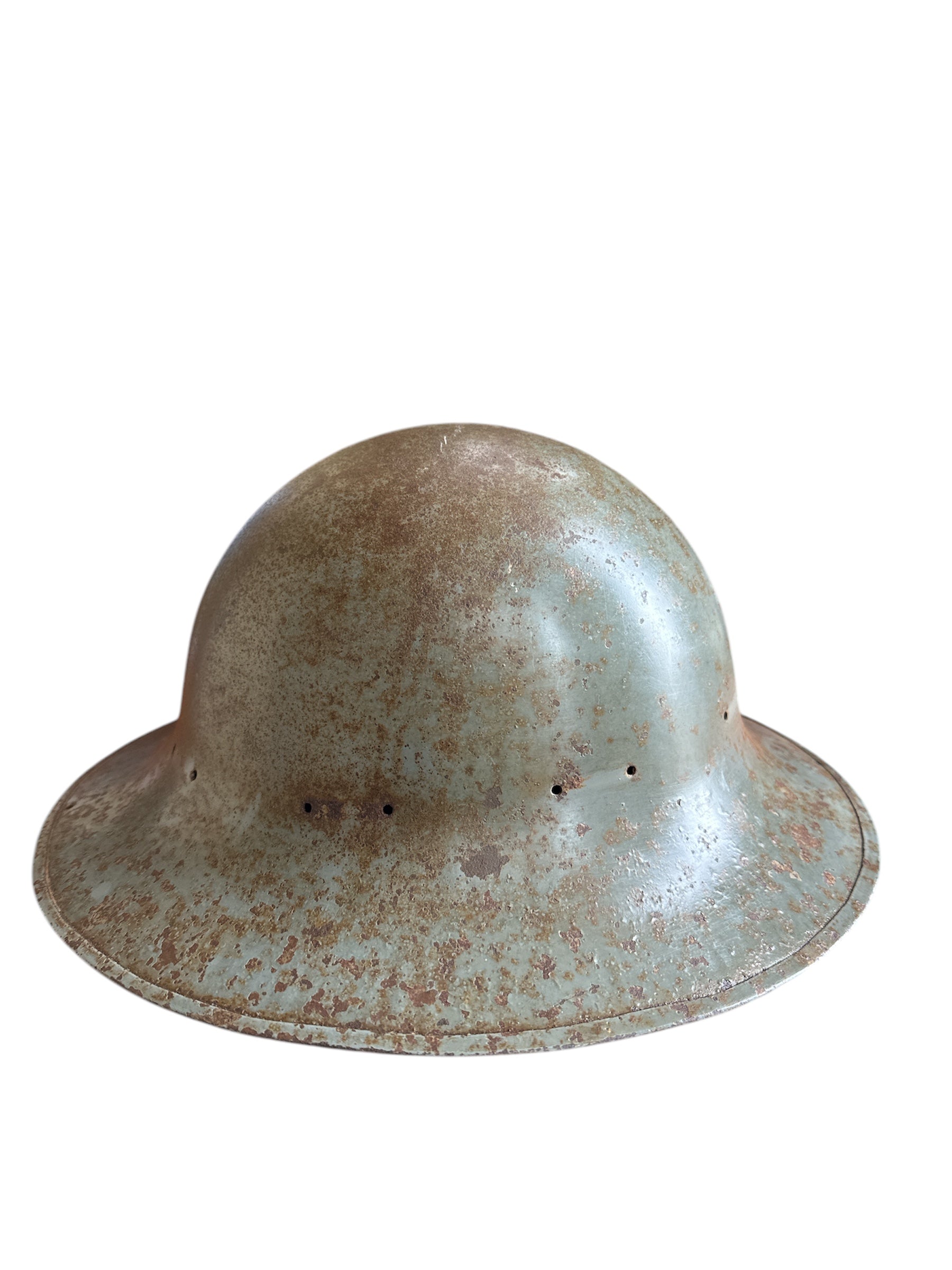 Helmet, Original WWII British Zuckerman Civil Defence Steel, BMB 1941
