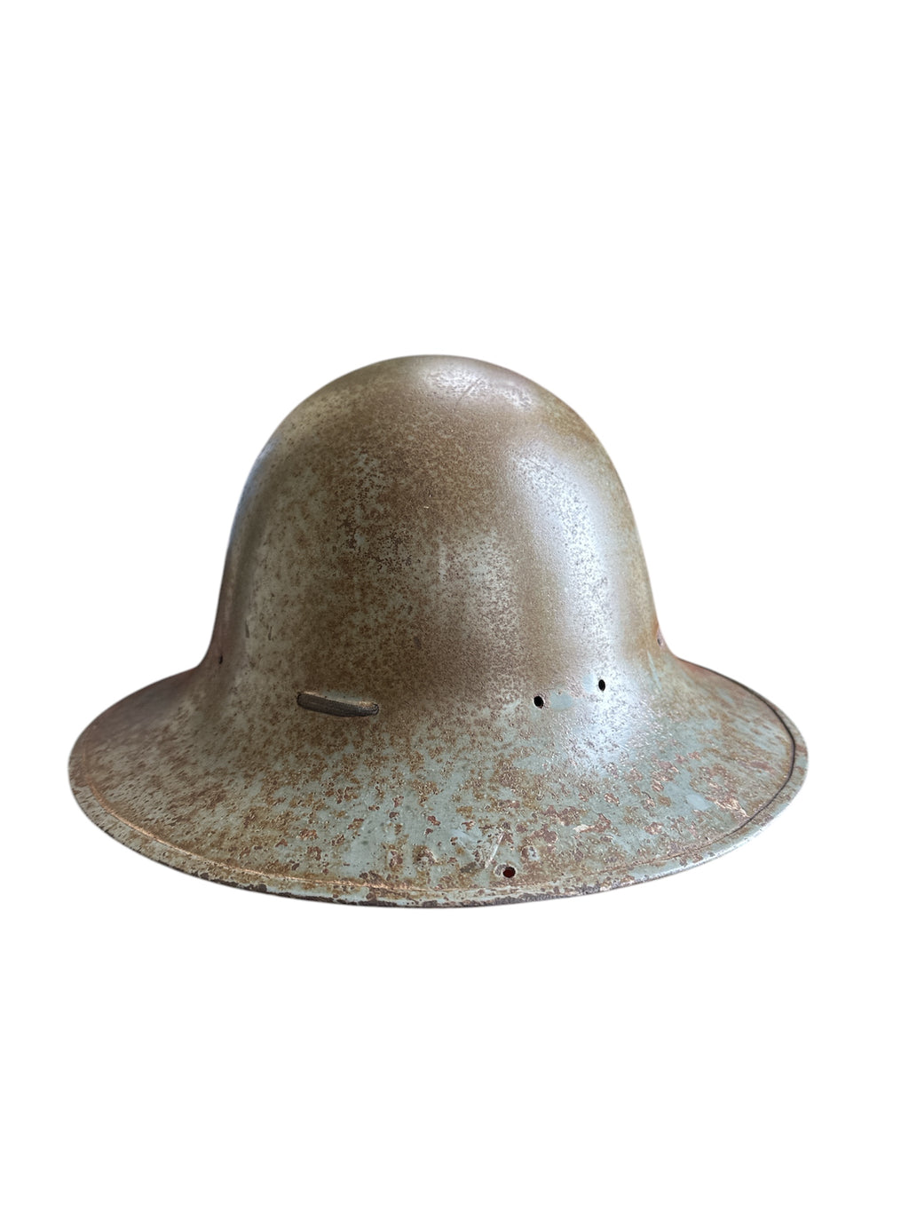 Helmet, Original WWII British Zuckerman Civil Defence Steel, BMB 1941