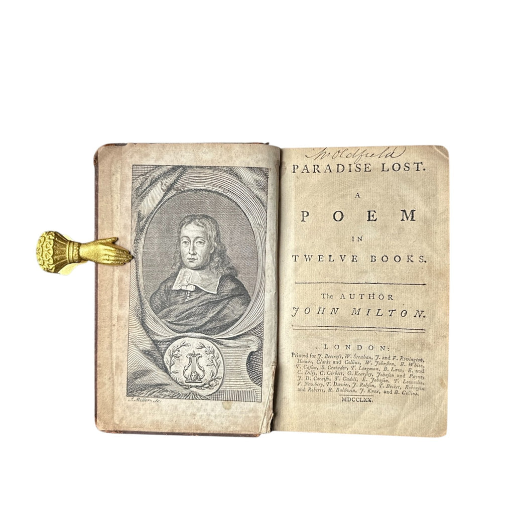 JohnMilton, "PARADISE LOST" Illustrated by E HAYMAN, Rare 1770 Edition