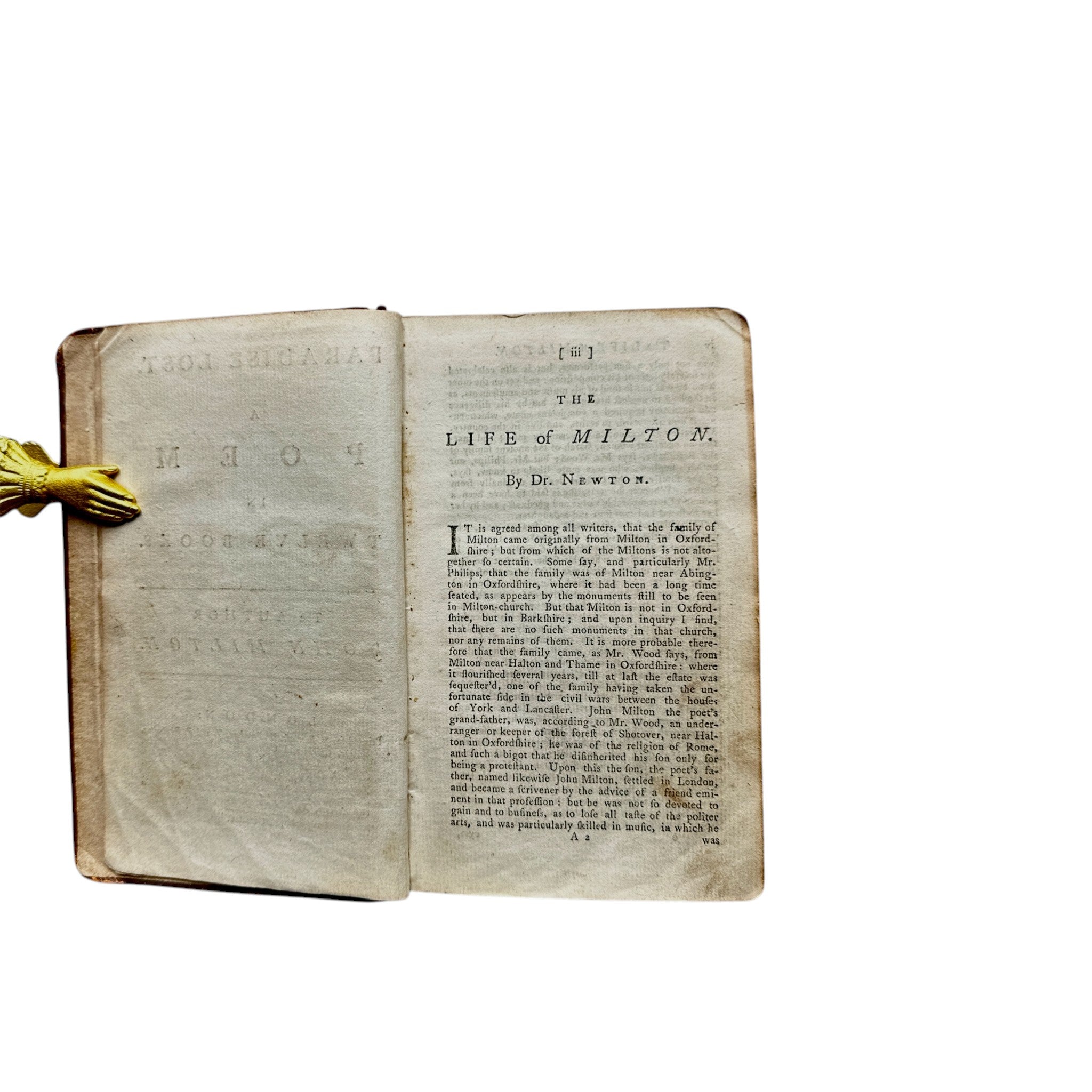 JohnMilton, "PARADISE LOST" Illustrated by E HAYMAN, Rare 1770 Edition