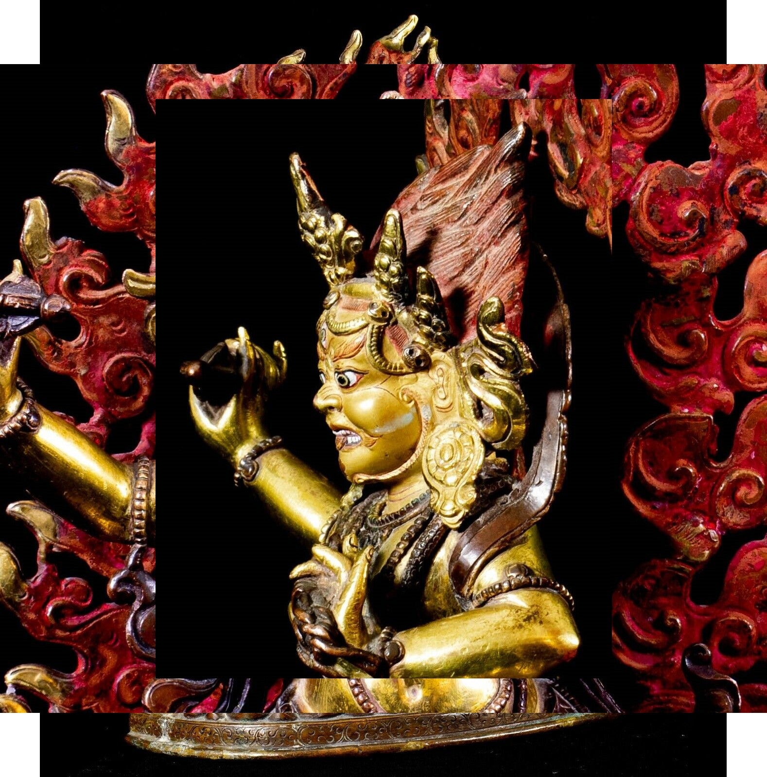 Bronze, Vajrapani, Tibetan,