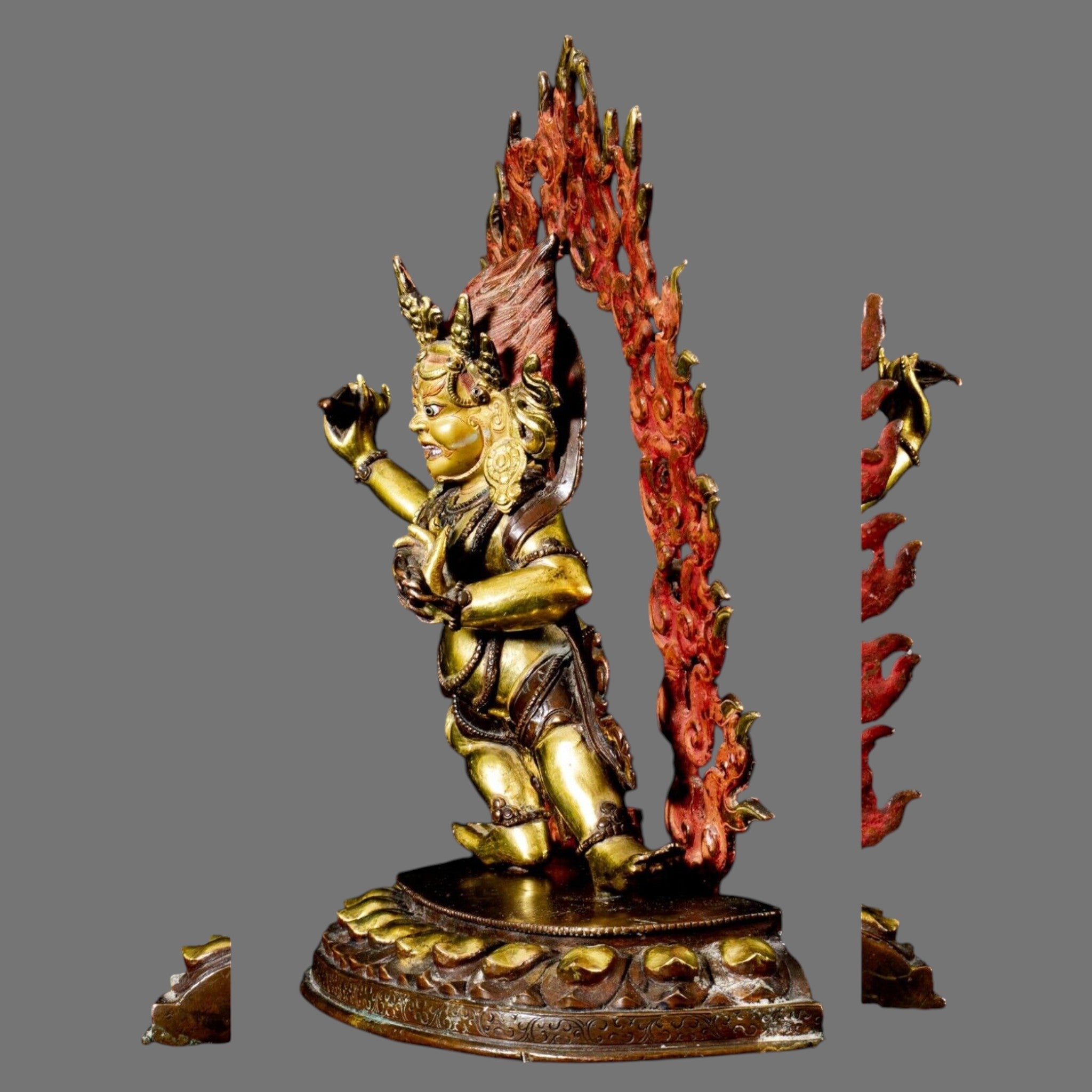 Bronze, Vajrapani, Tibetan,