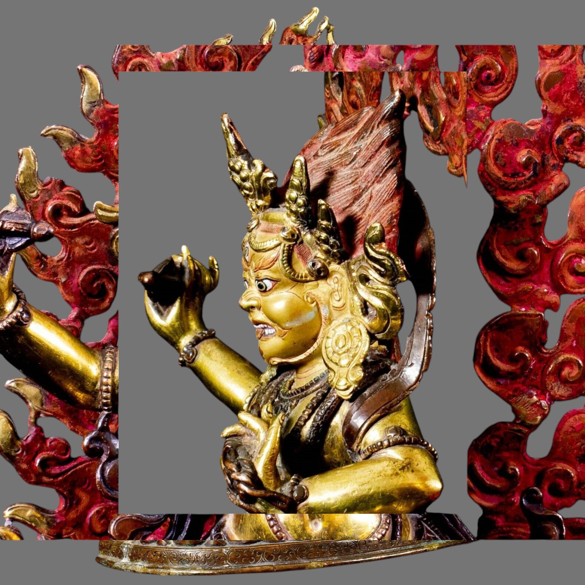 Bronze, Vajrapani, Tibetan,