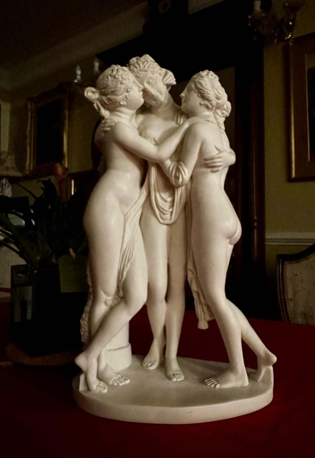 Three Graces, Victori& Albert Museum commisioned, Marble and resin