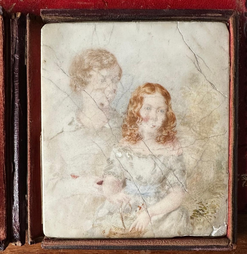Portrait of Lady Elizabeth – 19th-Century Watercolour Attributed to Edward Hastings (1781–1861)