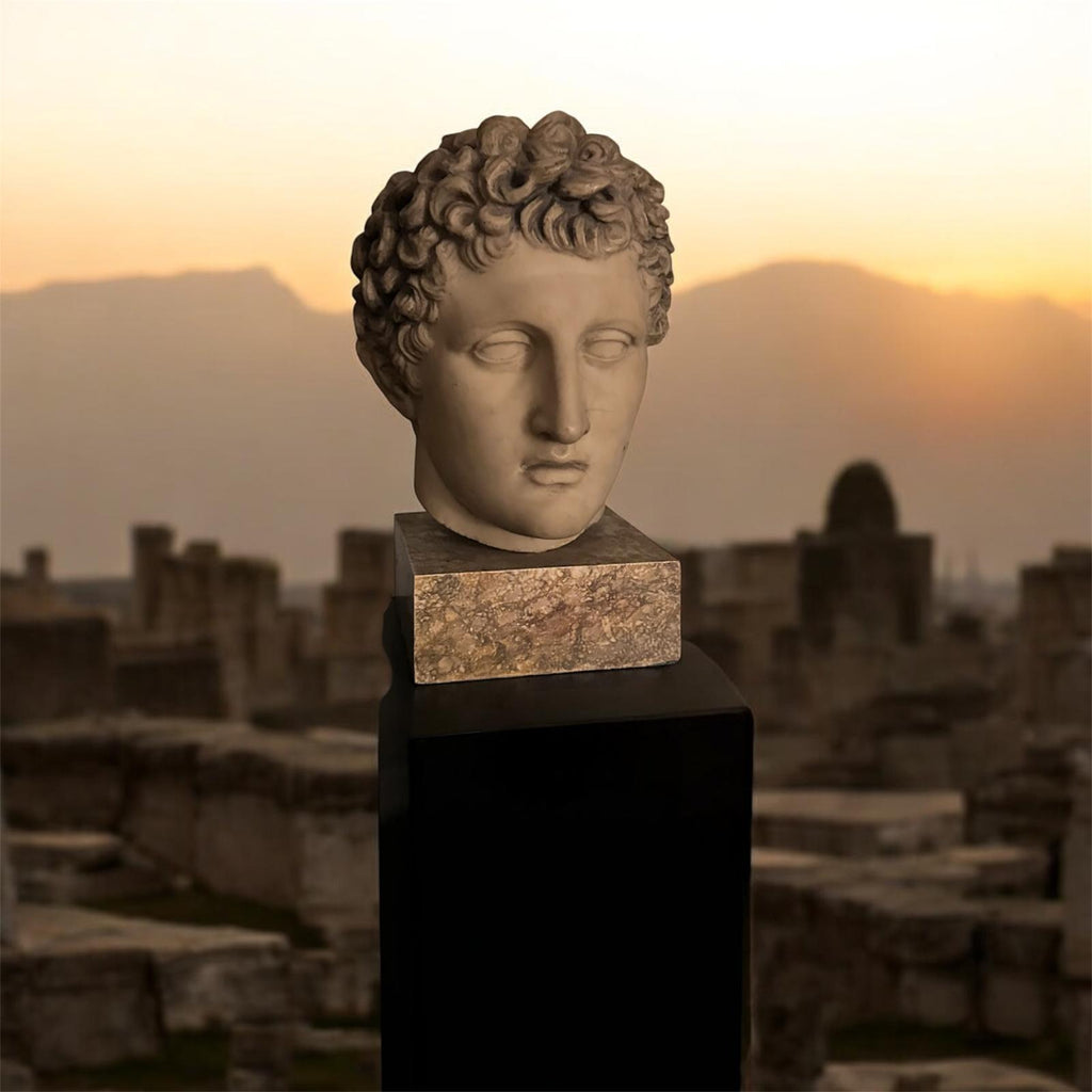 Apollo, Resin Bust, Vintage, made by British Museum, London