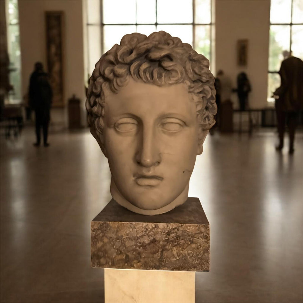 Apollo, Resin Bust, Vintage, made by British Museum, London