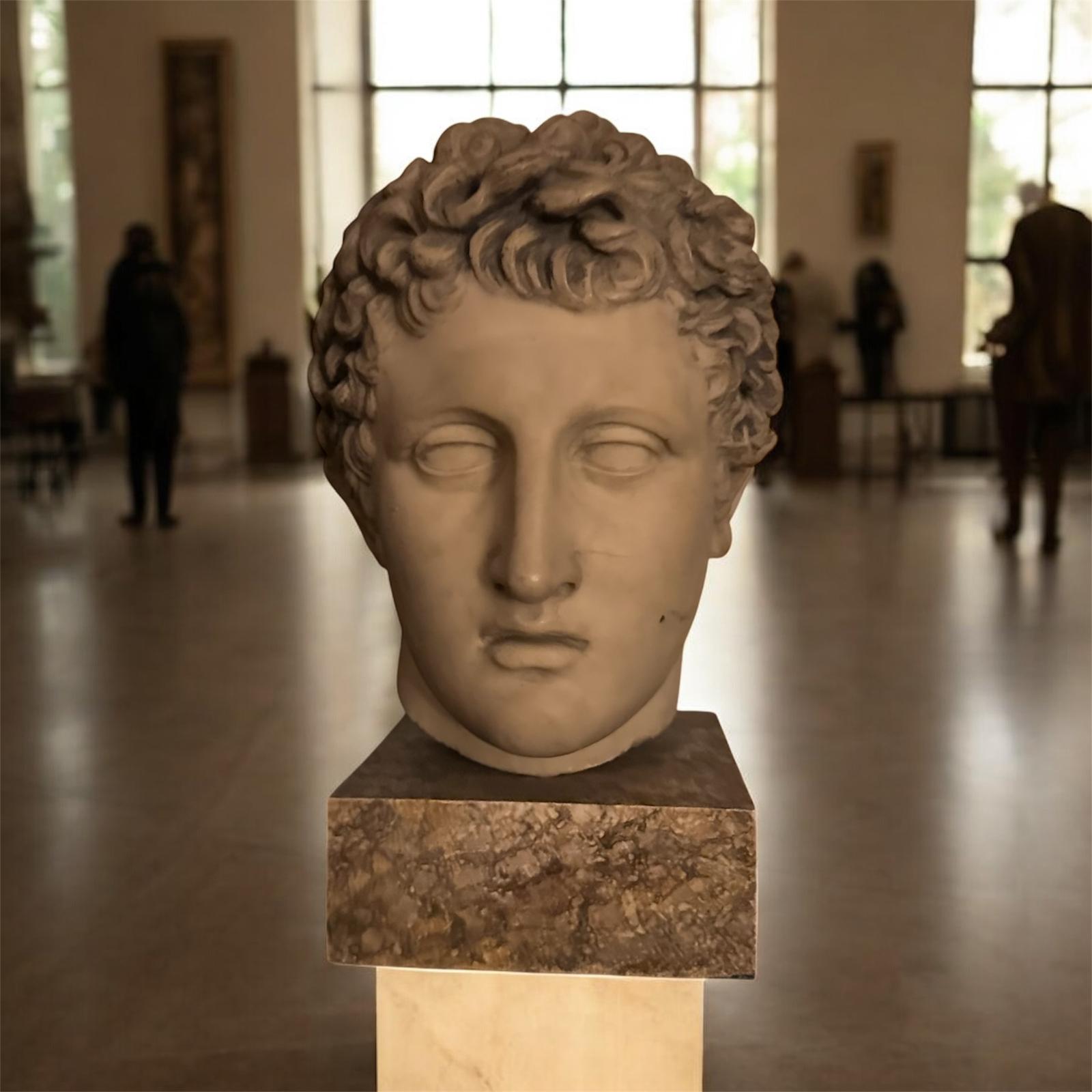 Apollo, Resin Bust, Vintage, made by British Museum, London