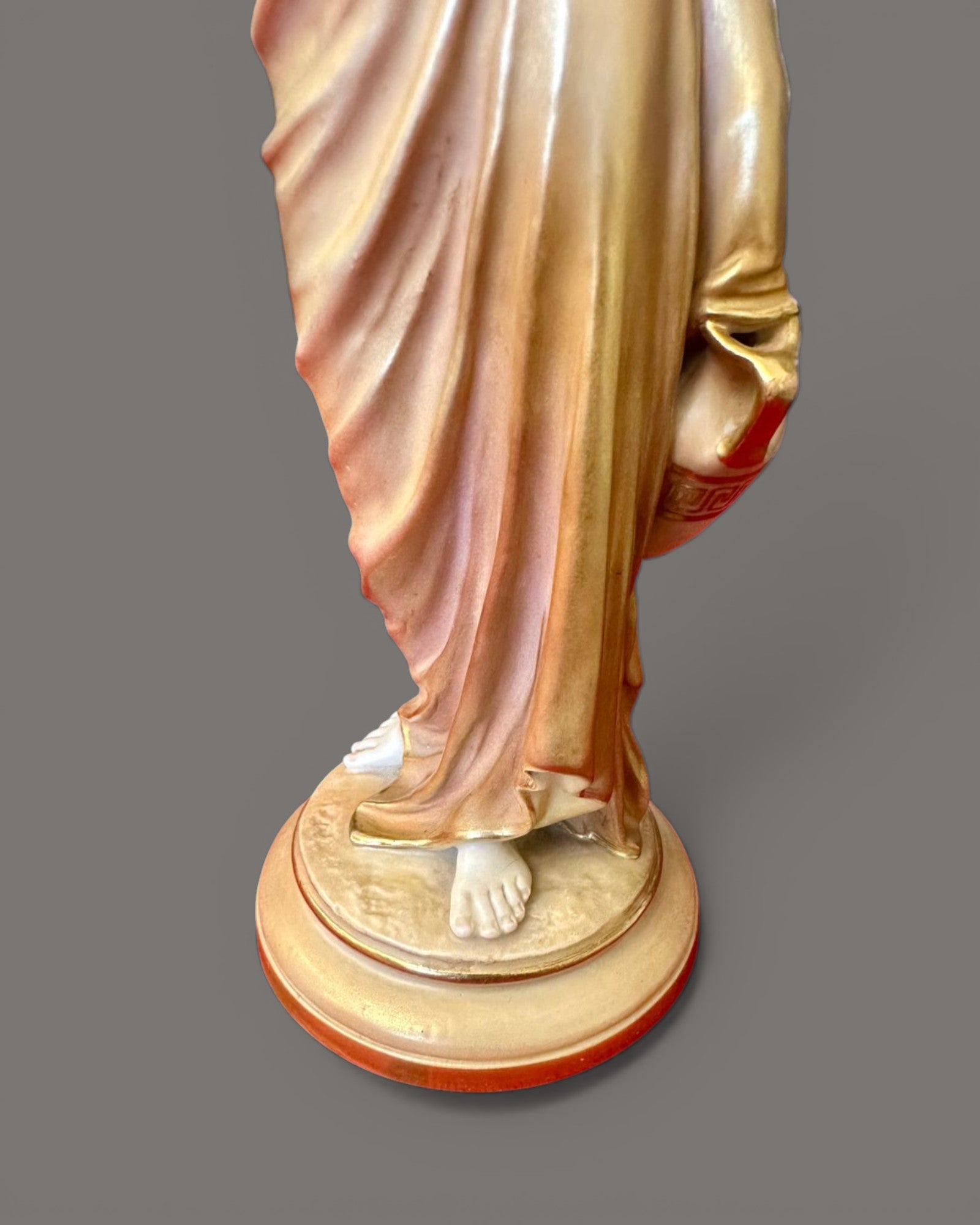 Royal Worcester, Porcelain Maiden, Classical Woman with Pot & Jug