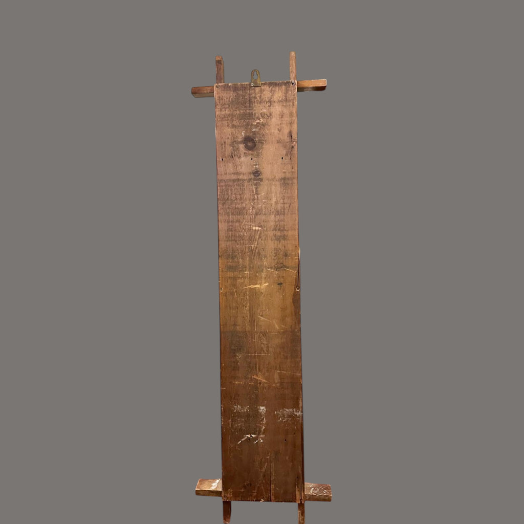 Victorian Admiral FitzRoy Barometer in Beech Case, 19th Century Marine Weather Instrument