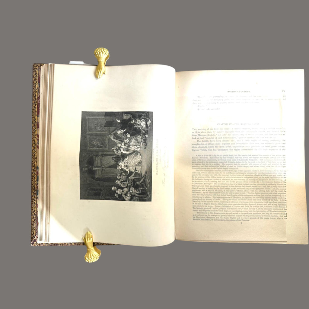 Complete Works of William Hogarth, c.1860 – Leather Bound Engravings Volume