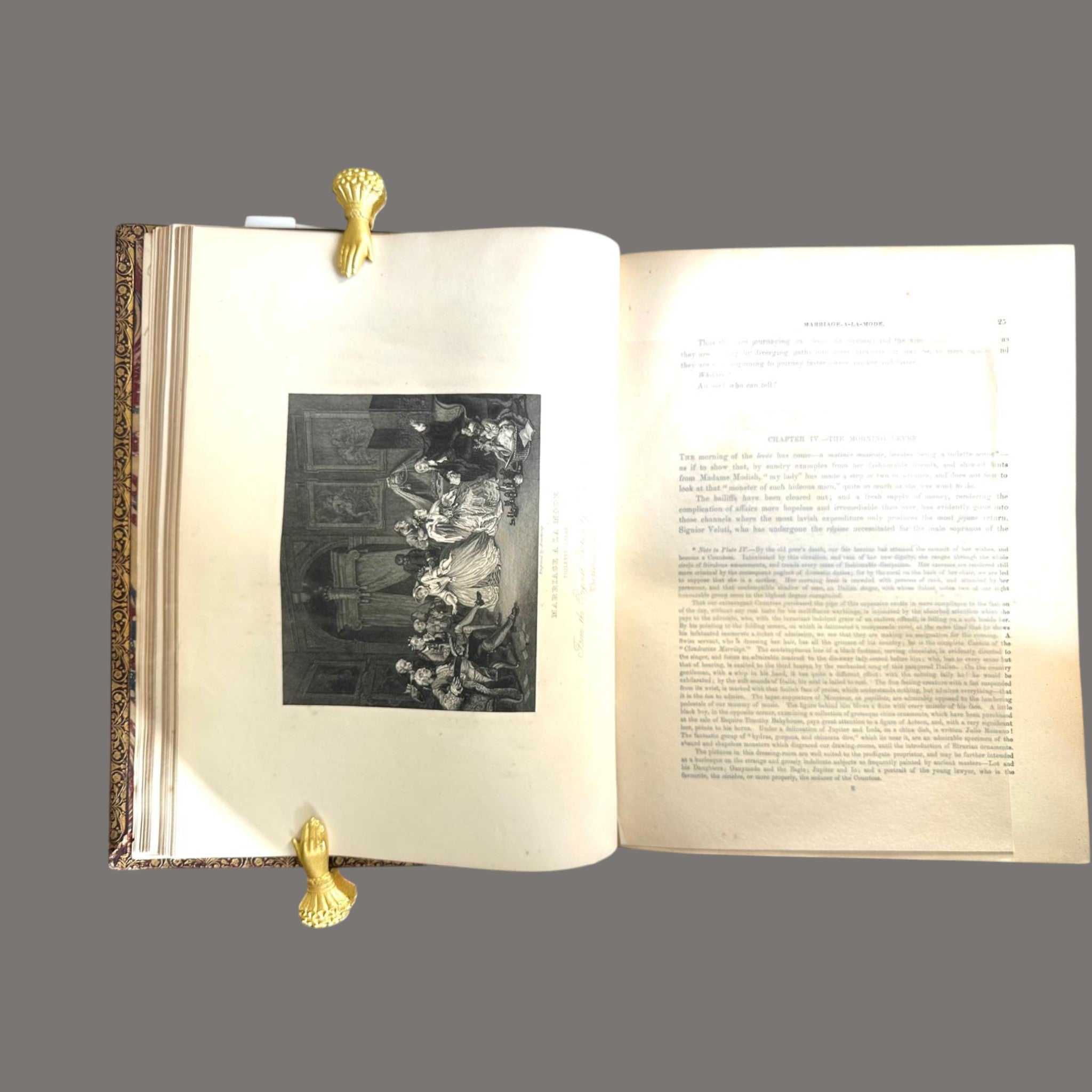 Complete Works of William Hogarth, c.1860 – Leather Bound Engravings Volume
