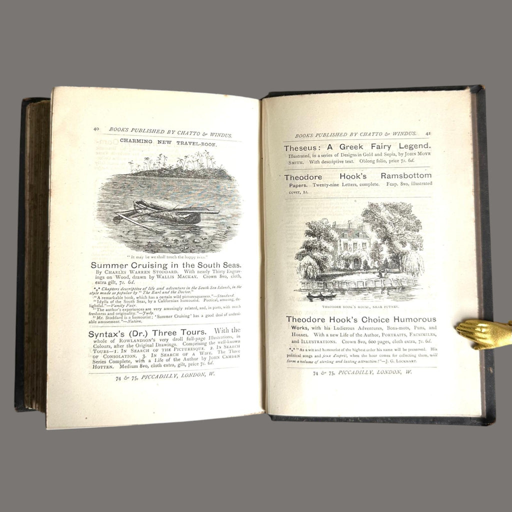 "Clubs and Club Life in London" by John Timbs – Chatto & Windus, Victorian Leather Bound