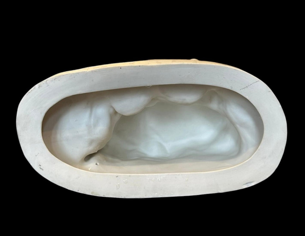 Antique Copeland Parian Paul & Virginia Figure Group by Charles Cumberworth