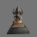 Antique, 19th-century, South Indian Bronze, Lord Ganesh